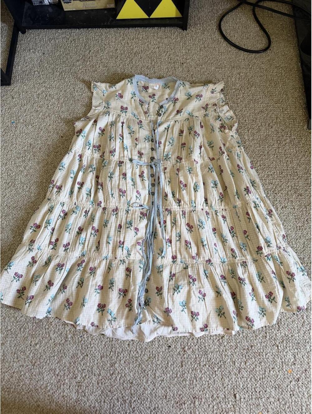 Free People Sundown Print Tunic dress